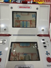 Nintendo Game & Watch Safe Butser SAFEBUSTER JB-63 Multi  1988 Console Is Mint