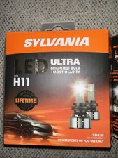 Sylvania H11 Ultra Led 2 Bulbs H11ledhp.bx2 6000k Brightest Bulb Most Clarity Sylvania H11 Ultra Led 2 Bulbs H11ledhp.bx2 6000k Brightest Bulb Most Clarity