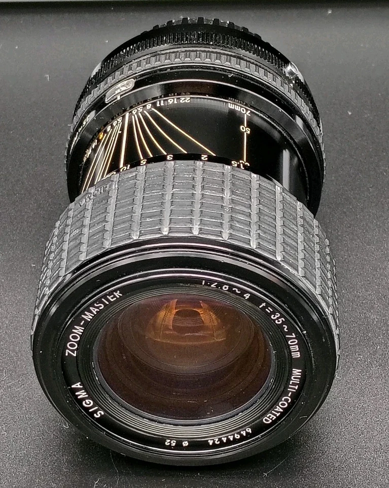 Sigma Zoom-Master 35-70mm Lens- f/2.8-4 Multi-Coated for Konica  - Image 2 of 4
