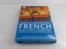 Complete Language Pack French Learn In 15 Minutes DK Blue HC Box Set Audio CDs