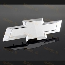 For 2016-2018 Chevy Chevrolet Silverado 1500 Grill Bowtie Emblem White