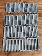 1/4-20 x 1-3/4" Aluminum Hex Head Bolts - Lot of 100 Pieces