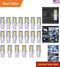 T10 921 194 168 LED Bulbs Cool White 20-Packs, Super Bright 3014 42-SMD LED R...