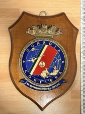 CREST MARINA MILITARE ITALIANA GUARDIA COSTIERA motto IN ADVERSIS NOSTRA VIRTUS