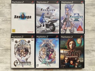 SONY PS2 Xenosaga Episode     & Ar Tonelico 1 2 Lunatic Dawn Tempest from Japan