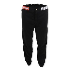 RaceQuip Racing Driver Fire Suit Pants Single Layer SFI 3.2A/ 1 Black Medium 112