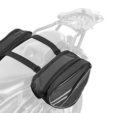 Motorcycle Saddlebag, 30 L (15 L x 2) Large Capacity Side Saddle Bag with Waterp