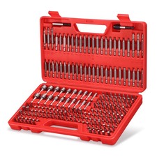 ARUCMIN 214-Pc S2 Steel Screwdriver & Drill Bit Set - Security & Power Bits
