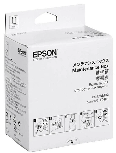 Epson Maintenance Box for Epson EcoTank ET-2700 ET-3850 ET-5170 ET-M3140 T04D1