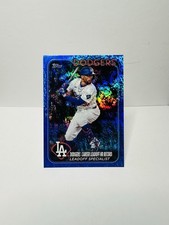 2024 Topps Update Mookie Betts Season Highlights Blue Holo Foilboard /999 Dodger