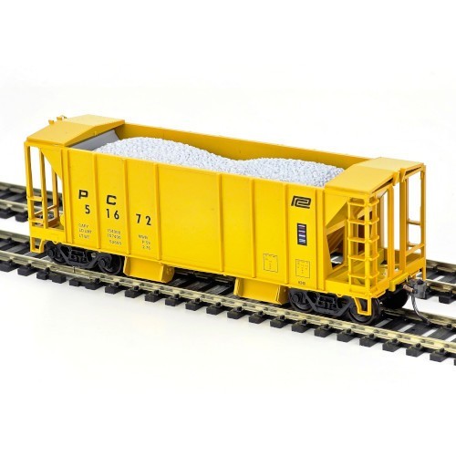 Bowser 3-1727 escala HO 70 T 2 bahías lastre coche Penn Centr amarillo Rd #51702 kit HH | Zustand: New