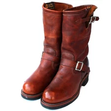CHIPPEWA Boots 1901M05 Leather Reddish Brown Engineer Boots Size 7E