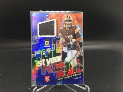 Dorian Thompson-Robinson 2023 Optic Blue Hyper 1st Year Fresh UCLA Browns RC