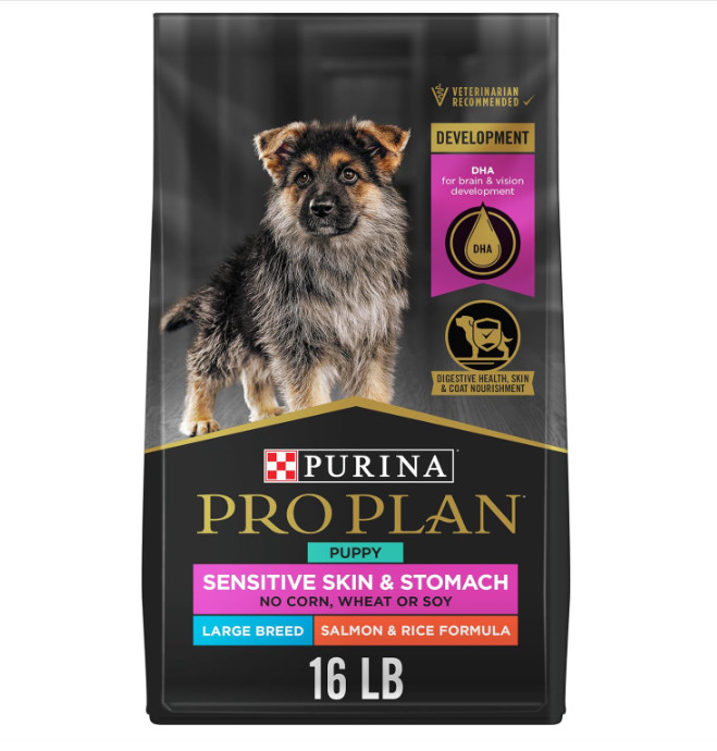 Puppy Large Breed Sensitive Skin & Stomach Salmon & Rice For