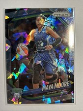 2025 Panini WNBA Prizm Maya Moore #135 Cracked Ice