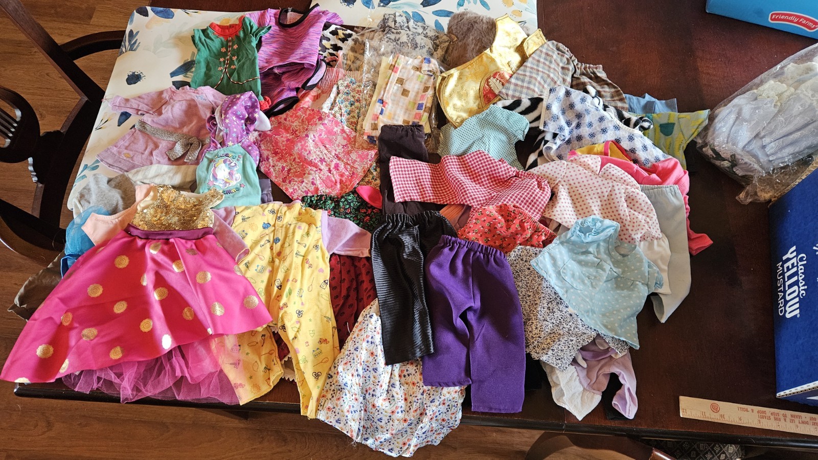 48 Pieces Of  Doll Clothes