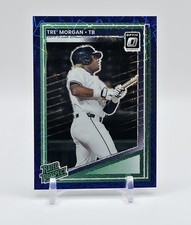 2025 Donruss Baseball TRE' MORGAN Rated Prospect Blue Velocity Prizm #126