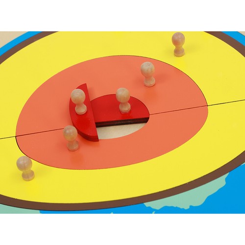 Earth Cross Section Model Wooden Puzzle Board Geography Education Material - Picture 10 of 12