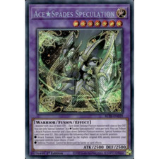 Ace Spades Speculation - BLTR-EN039 - Secret Rare - YuGiOh