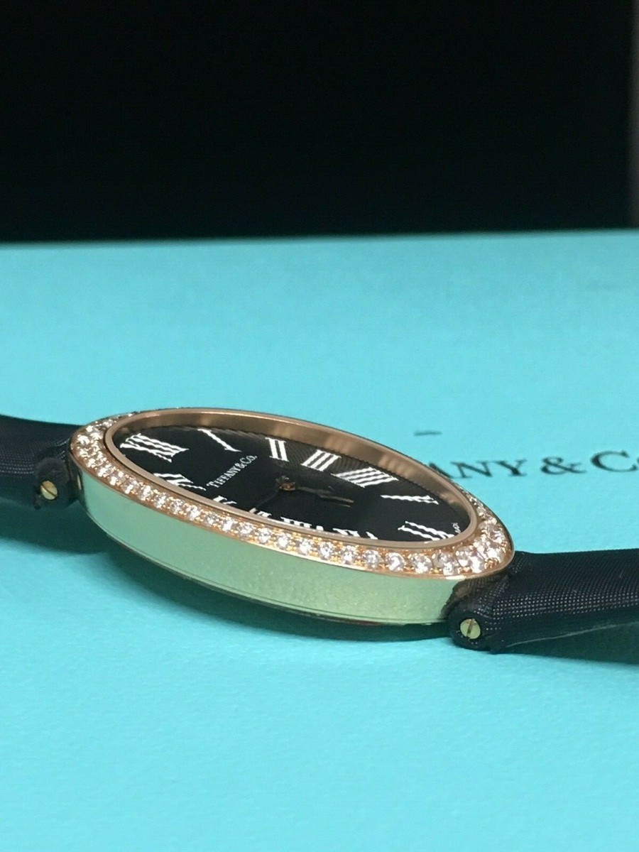 Tiffany Cocktail 2-hand 21 x 34mm womens watch in 18k rose gold