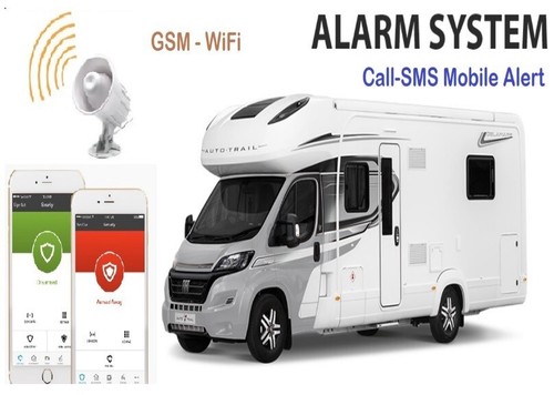 Wohnmobil-Wohnwagen-Campervan Funk Alarm Sicherheitssystem Handyanruf/SMS Alarm - Bild 4 von 19