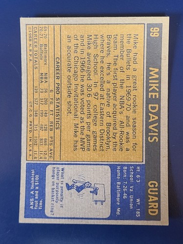 1971-72 tarjetas de baloncesto Topps completan tu conjunto que elijas elegir cada una #1 - 233 - Imagen 169 de 413