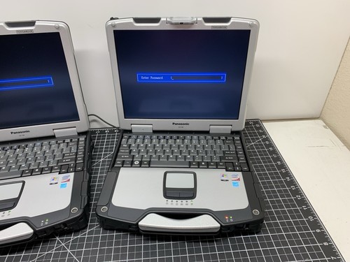 LOT OF 2* Panasonic Toughbook CF-30 Intel Centrino | Bios Locked | #T821 - Picture 6 of 14