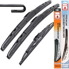 Hybrid Scheibenwischer vorne hinten passend für Nissan Almero Tino, 2000 - 2006