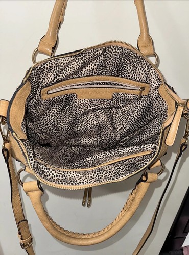 Sole/Society Tan Camel Handbag Vegan Leather - Picture 4 of 16