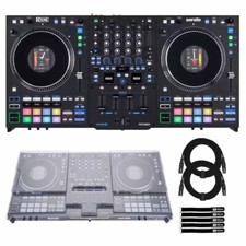Rane PERFORMER 4-Channel Motorized Serato DJ Controller w Decksaver Cover