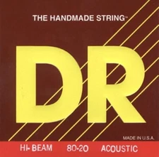 NEW DR Strings Hi-Beam 80/20 - 80/20 Acoustic Guitar Strings 12-54, #HA-12