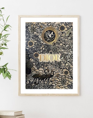 Kate Moss Mode Wandbild Leinwandbild - gerahmter Druck - Posterpapier - Wohndeko - Bild 21 von 24