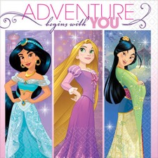 Disney Princess Dream Big Beverage Napkins 16ct Birthday Party Supplies