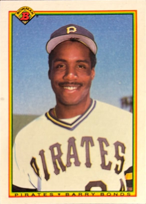 1990 Bowman #181 Barry Bonds - Pittsburgh Pirates