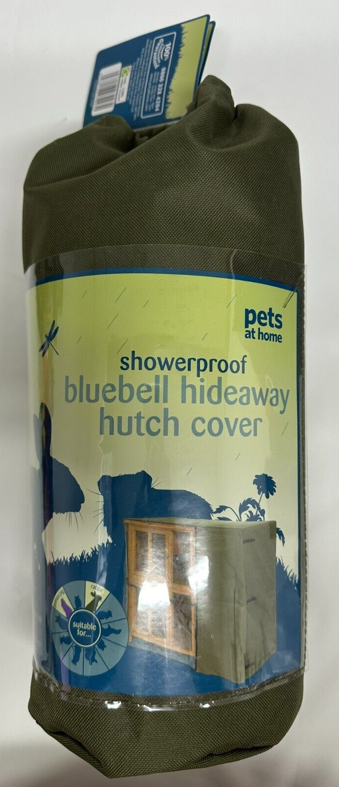 Bluebell Hideaway Showerproof Hutch Cover 152cm (W) x 112cm (H) x 60cm