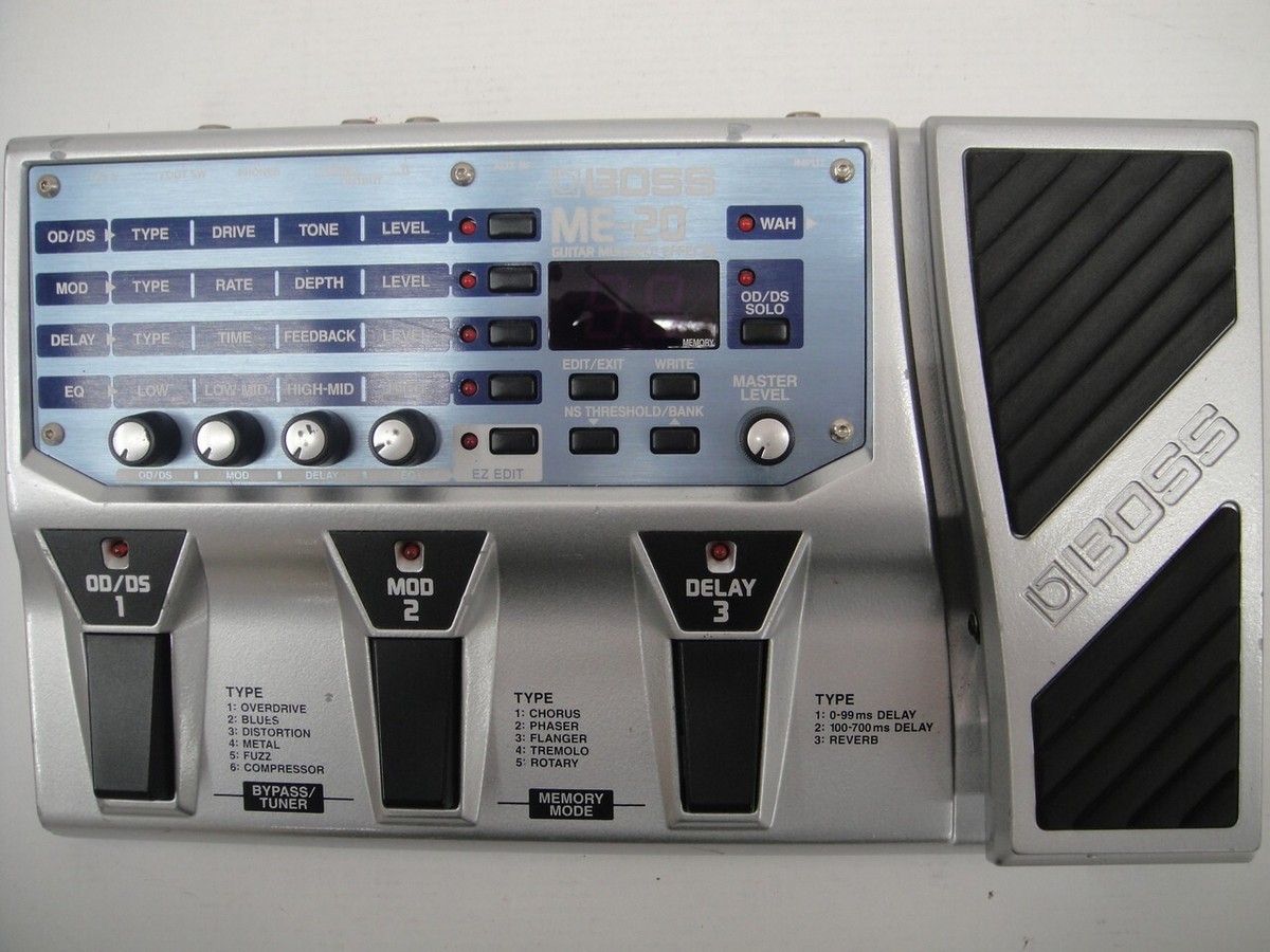 USED BOSS Guitar Multiple Effects ME-20 Free Shipping | eBay