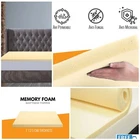Orthopaedic Memory Foam Mattress Topper | 1"- 2" Thick  without Cover UK made