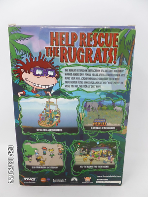 New Sealed 2003 Rugrats Go Wild Nickelodeon PC CD-ROM THQ