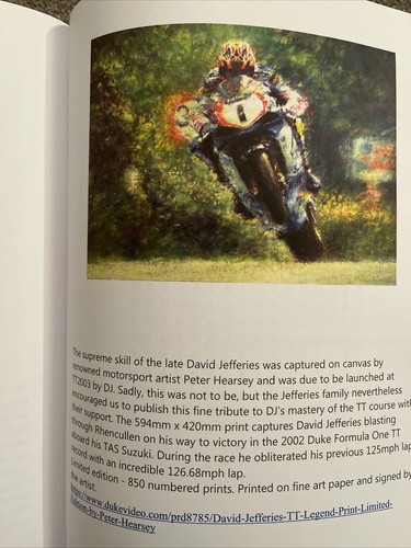 Legends of the TT -Records & Track Heros-Peter Hearsey Artwork-Hailwood, Dunlop. - Picture 5 of 5