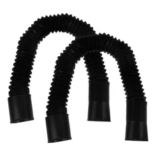 2pcs Flexible Air Vent Hose for Car Heater Duct Adjustable Heating Pipe
