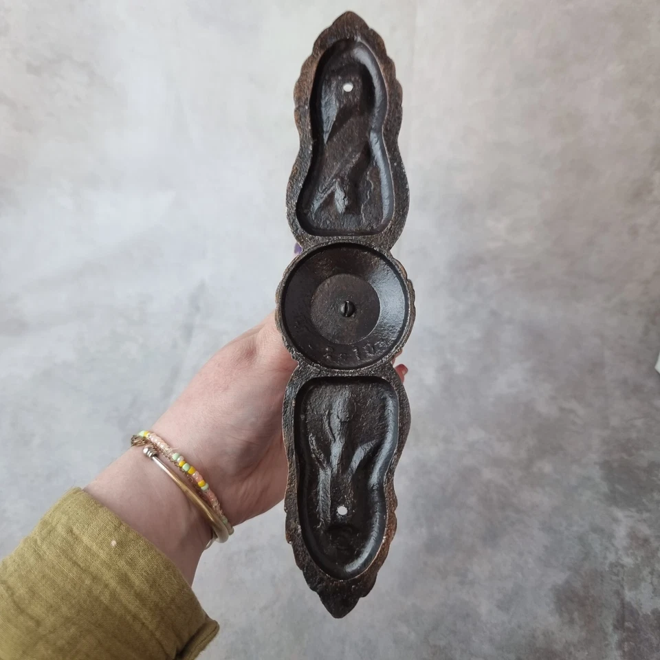 Poignée de Porte Style Ancienne en Métal, Poignée Ronde – Style Baroque - Photo 4/4