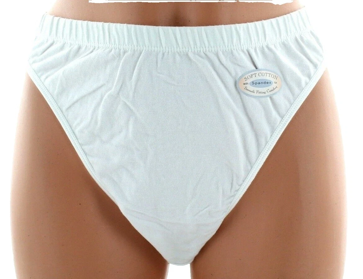 White Solid René Rofé Panties for Women
