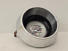 OEM 1960's Vintage Cadillac Horn Cap Button Dome Center Car Part Emblem