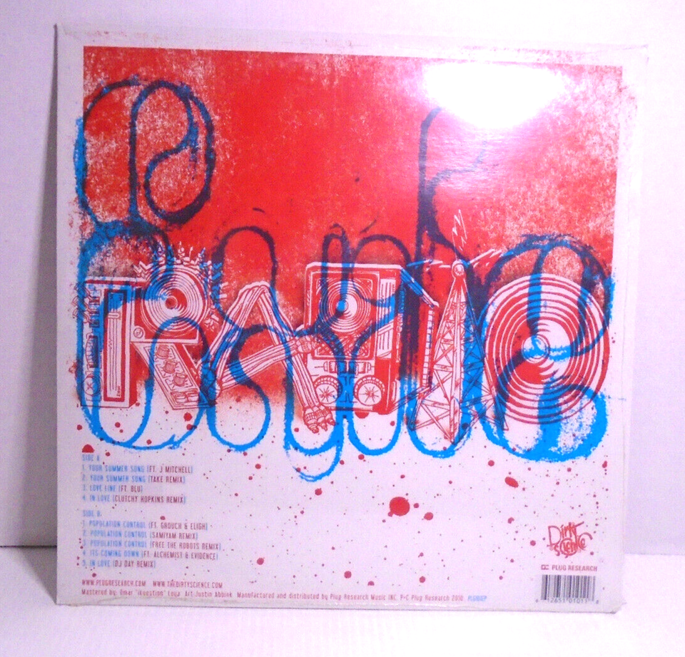 SEALED EXILE RADIO AM/FM EP 2010 ELECTRONIC HIP HP HOP PLUG RESEARCH ...