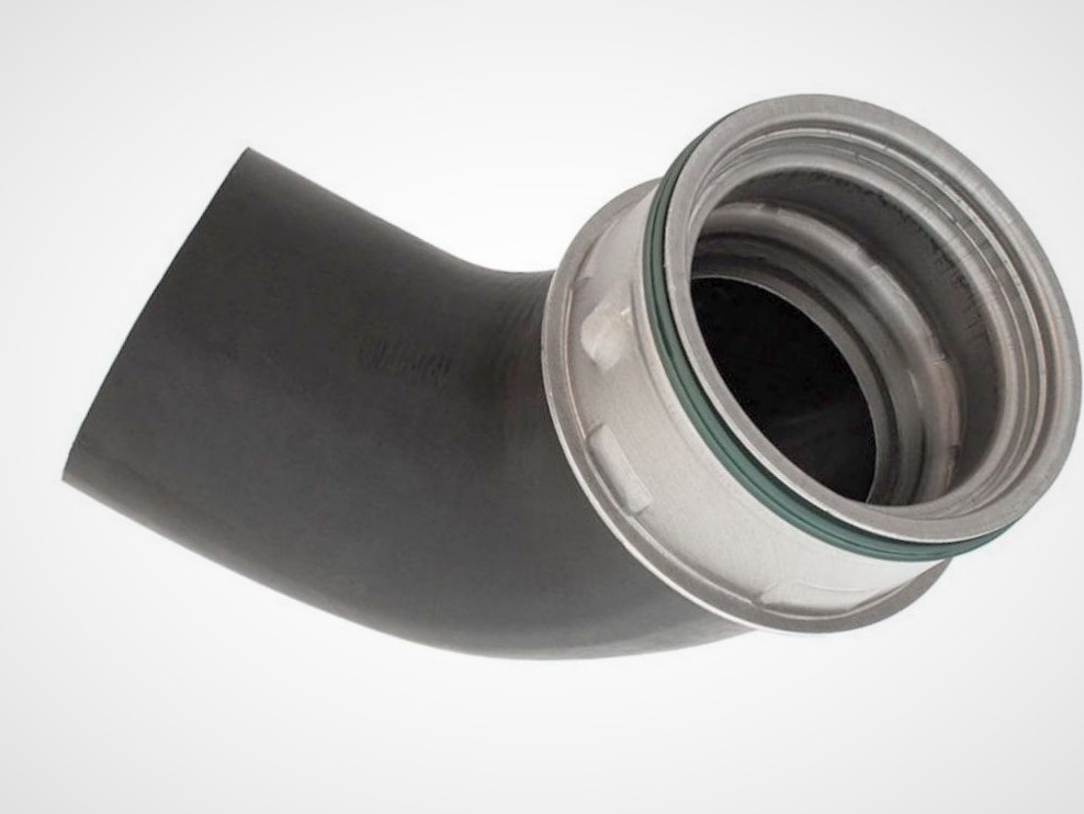 Tuyau d'intercooler turbo pour Audi A4 B7 2.0 TDi pièce de rechange 3B0145838A en caoutchouc noir