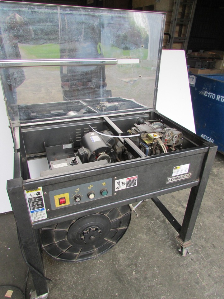 Joinpack Strapping Machine Model ES-102A Poly Chem PC120 | eBay