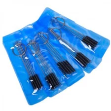 25pcs Tattoo Tips Cleaning Brushes for Machine Gun Kit Tip Grip Tube Supply 