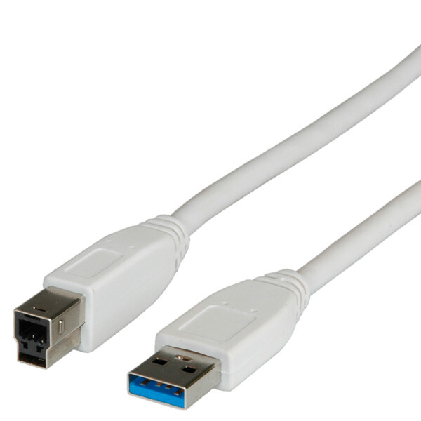 Itb - Secomp Hardware USB CABLE 3.0 A-B M/M 3M 3M - BEIGE