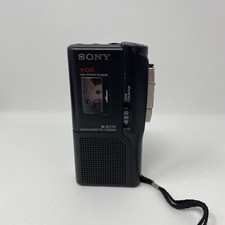 Sony M-677V Microcassette-Corder For Parts Or Not Working Turns On READ 