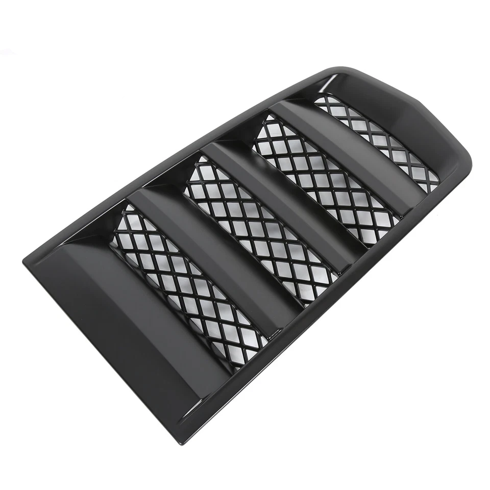 For Chevrolet Camaro 2014-2015 #GMBHO00017 Matt Black Hood Scoop Vents Grille Foto 3 de 4